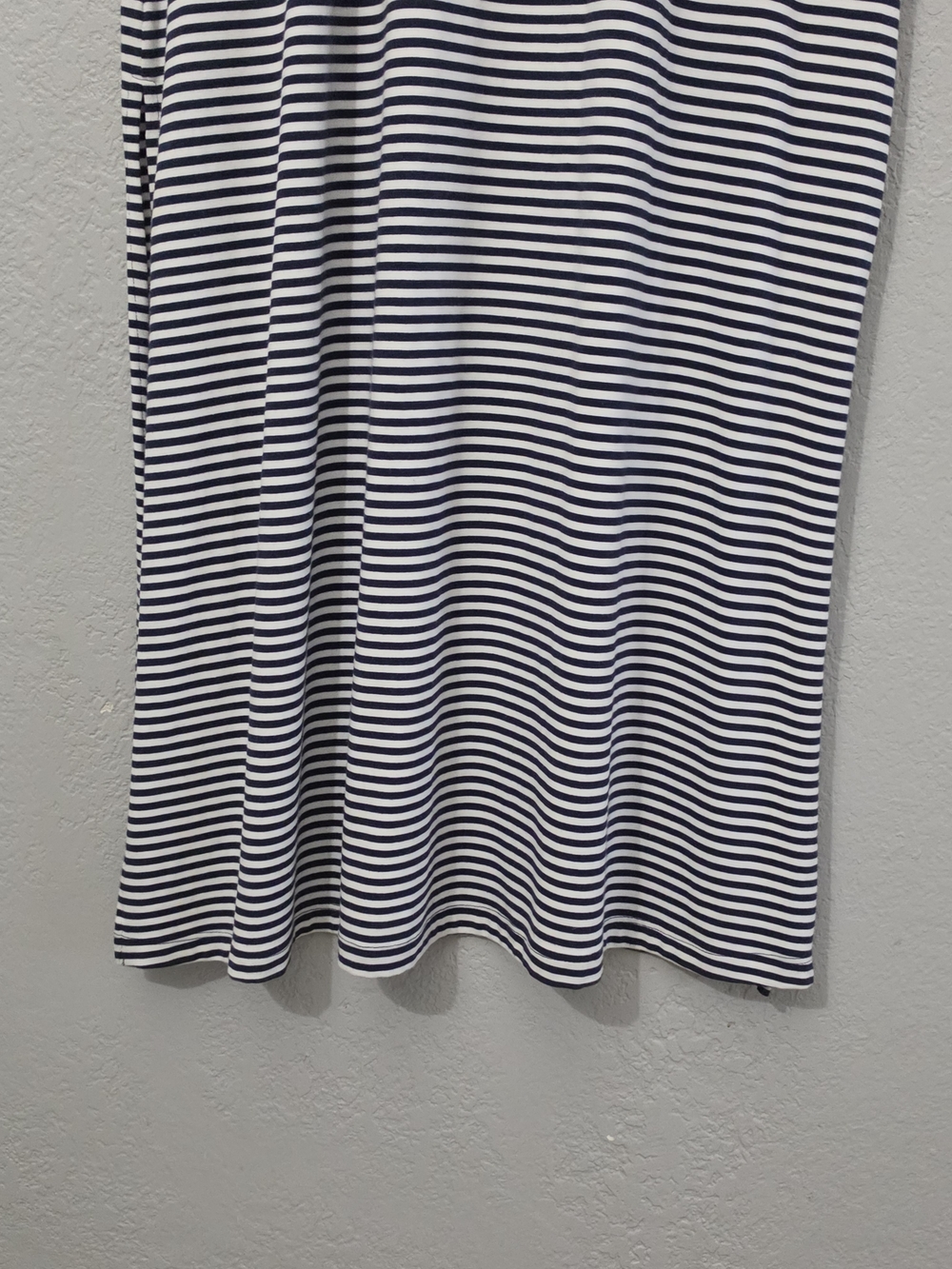 Southcott Bamboo Racerback Striped Maxi Dress Navy & White Womens Small - Picture 3 of 8